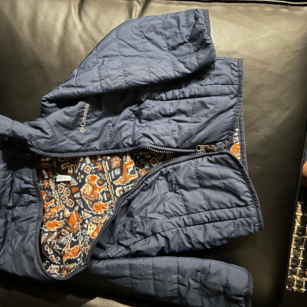Columbia Blue Quilted Jacket
